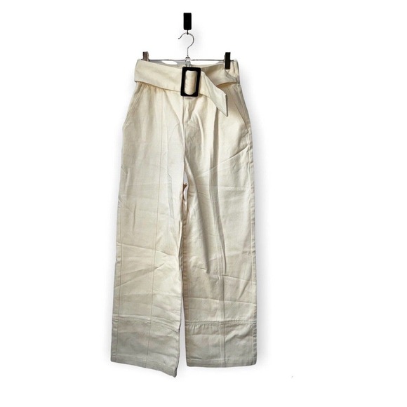 Tularosa Isobel Pant in OAT milk Cream Color High Waisted Womens Size XS Trendy - Picture 2 of 6